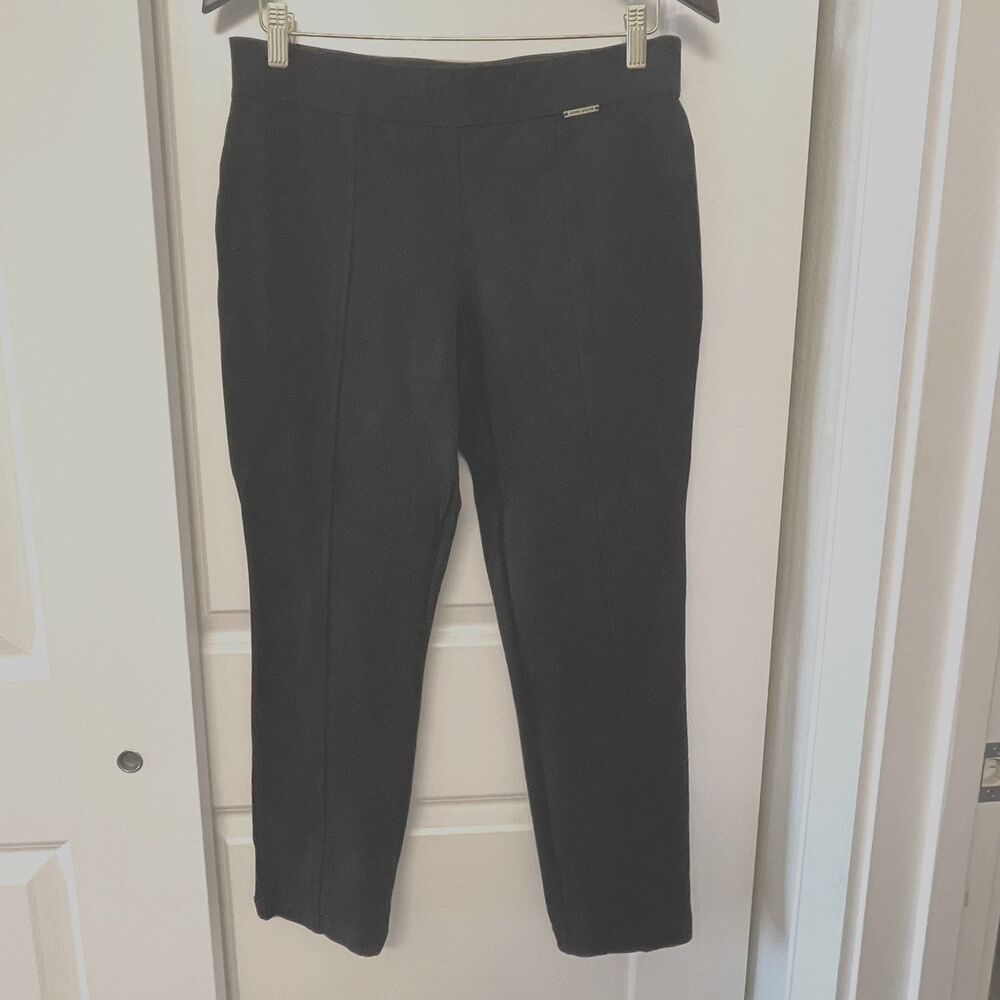 Anne Klein Womens Black Leggings Stretch High Rise Pull On Pant Size 8 - Picture 2 of 10